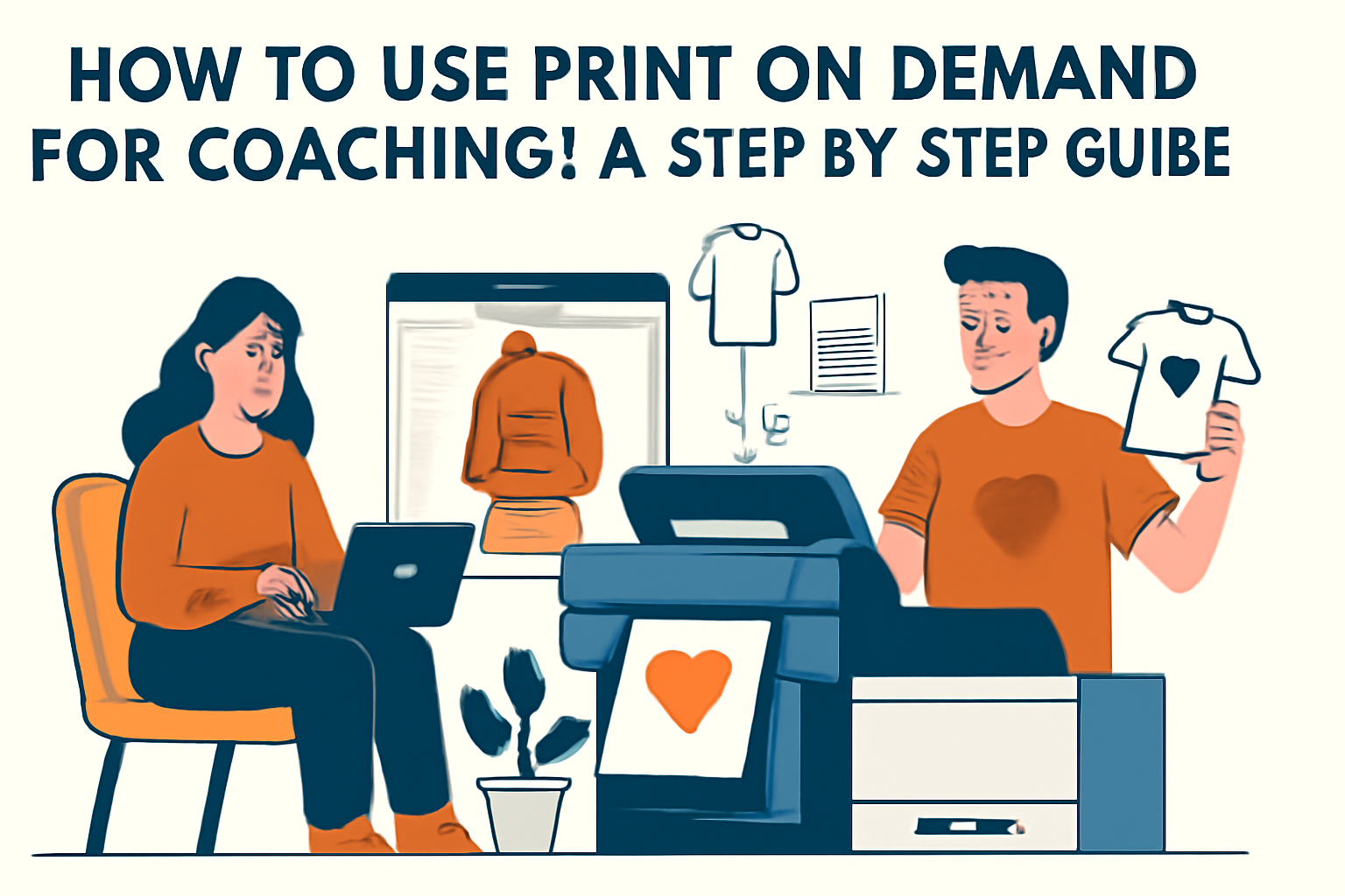 How to Use Print on Demand for Coaching: A Step-by-Step Guide