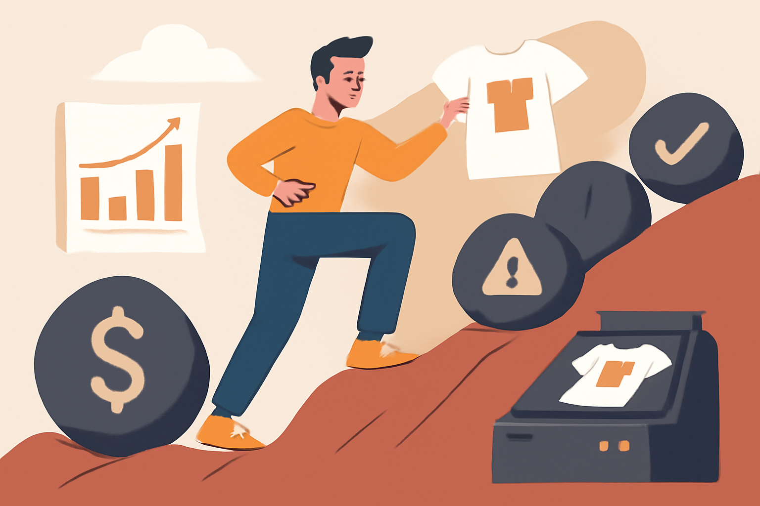 Conquering the Common Challenges in Your Print on Demand Business