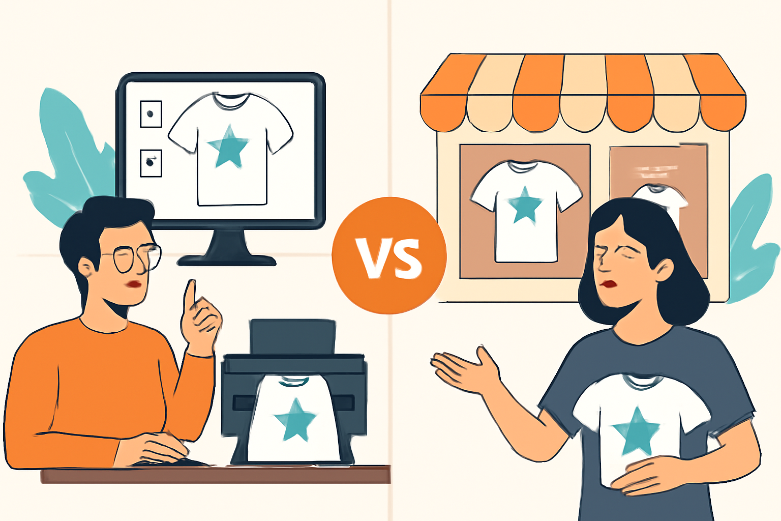 Print on Demand vs Traditional Retail: A Comprehensive Comparison