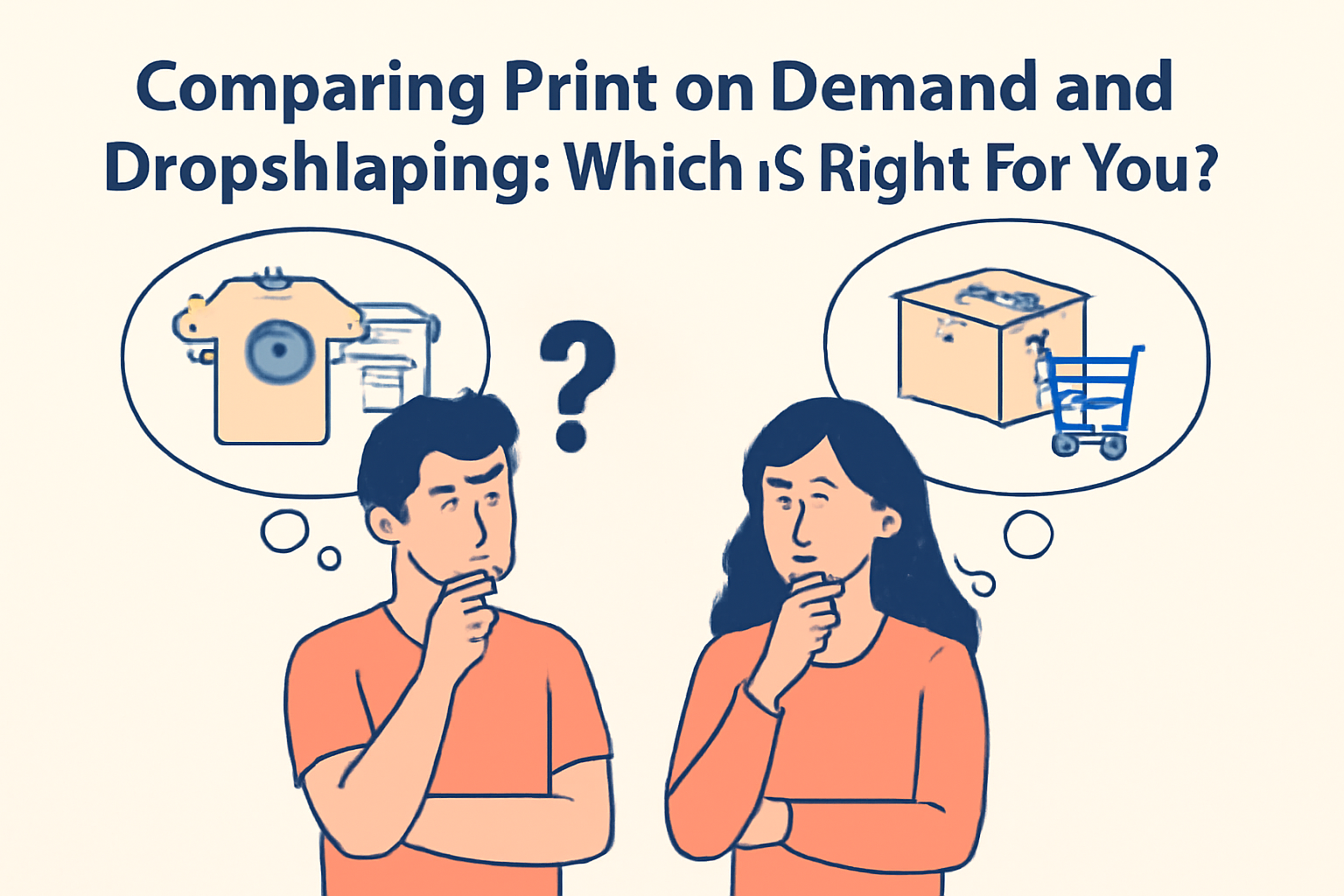 Comparing Print on Demand and Dropshipping: Which is Right for You?