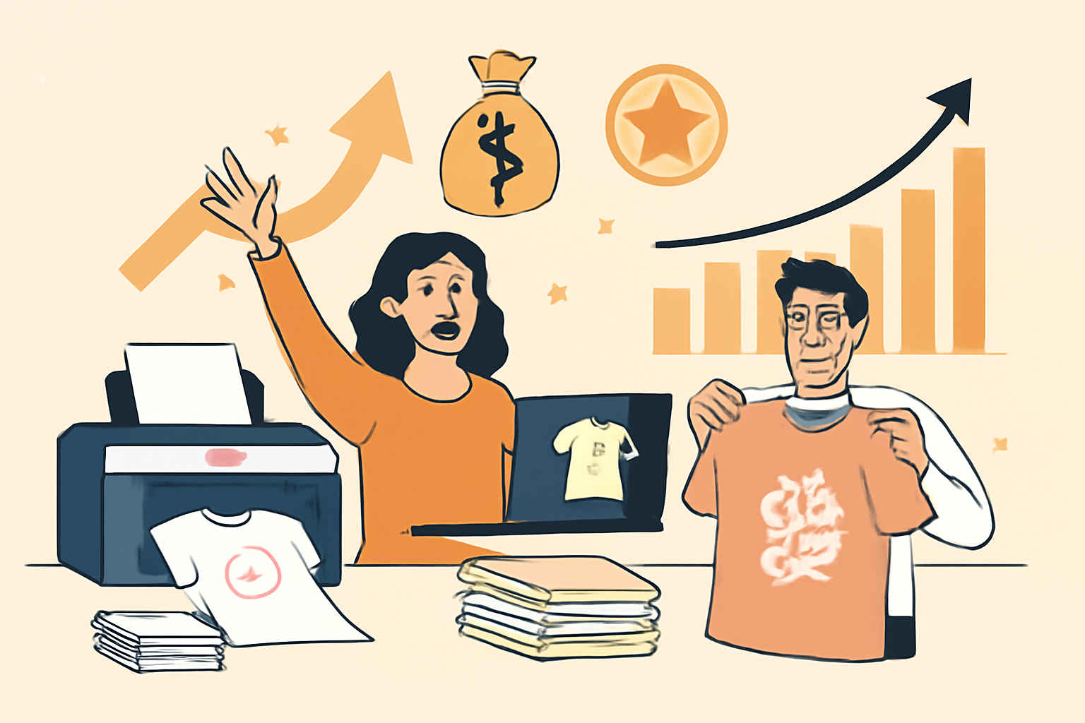 Success Stories in Print on Demand for Beginners Who Want to Boost Their Sales