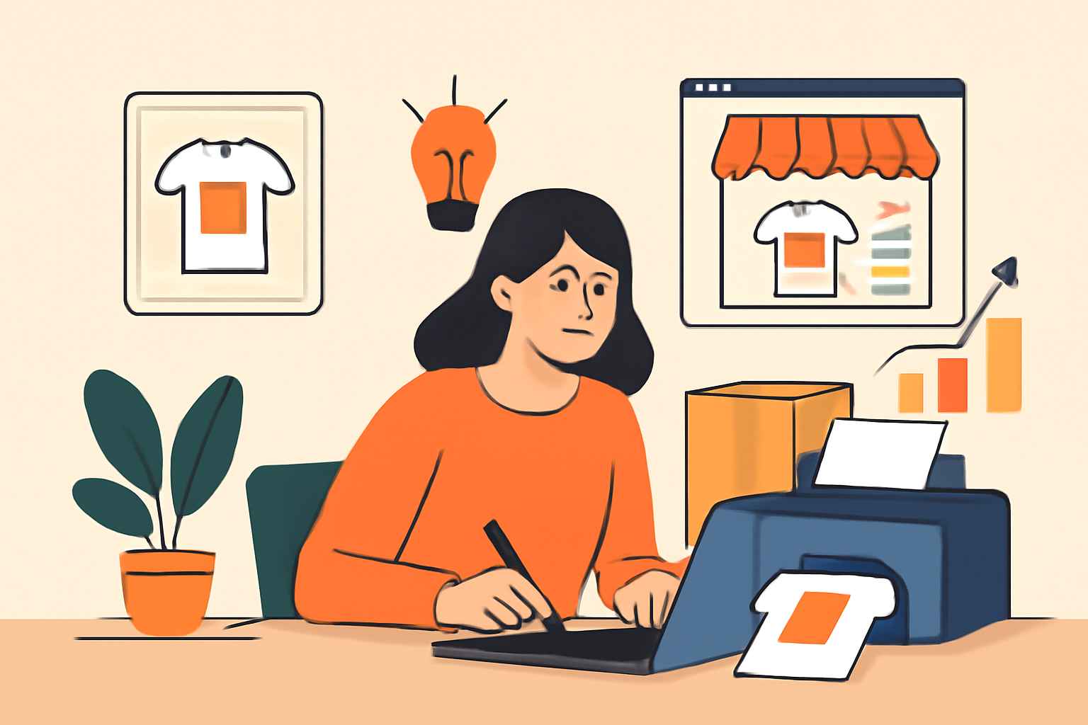 Case Study of Successful Print on Demand for Beginners Who Want to Build a Brand