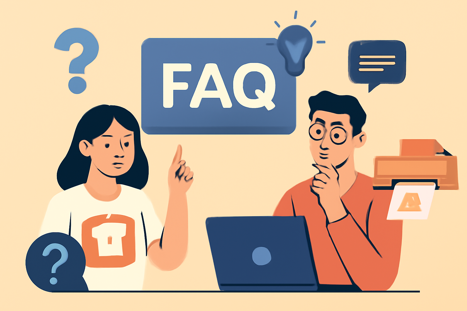 Your Essential Print On Demand FAQ: 12 Common Questions Answered