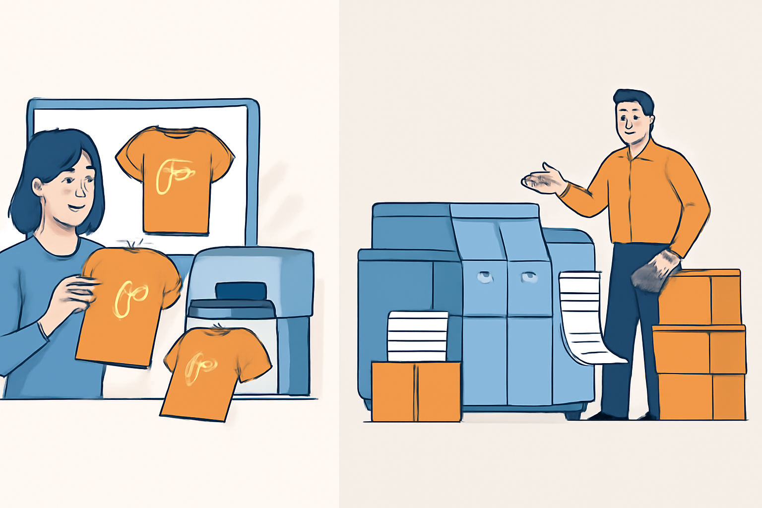 Benefits of Print on Demand vs. Bulk Printing: A Comprehensive Comparison