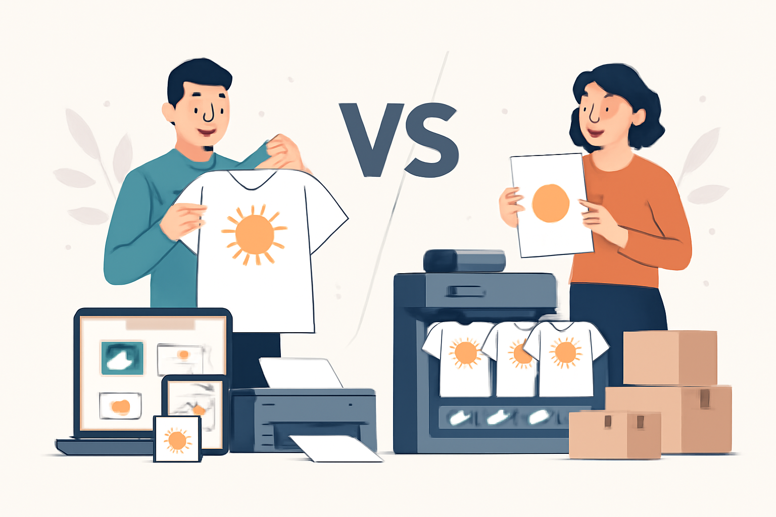 Benefits of Print on Demand vs. Bulk Printing: A Comprehensive Comparison