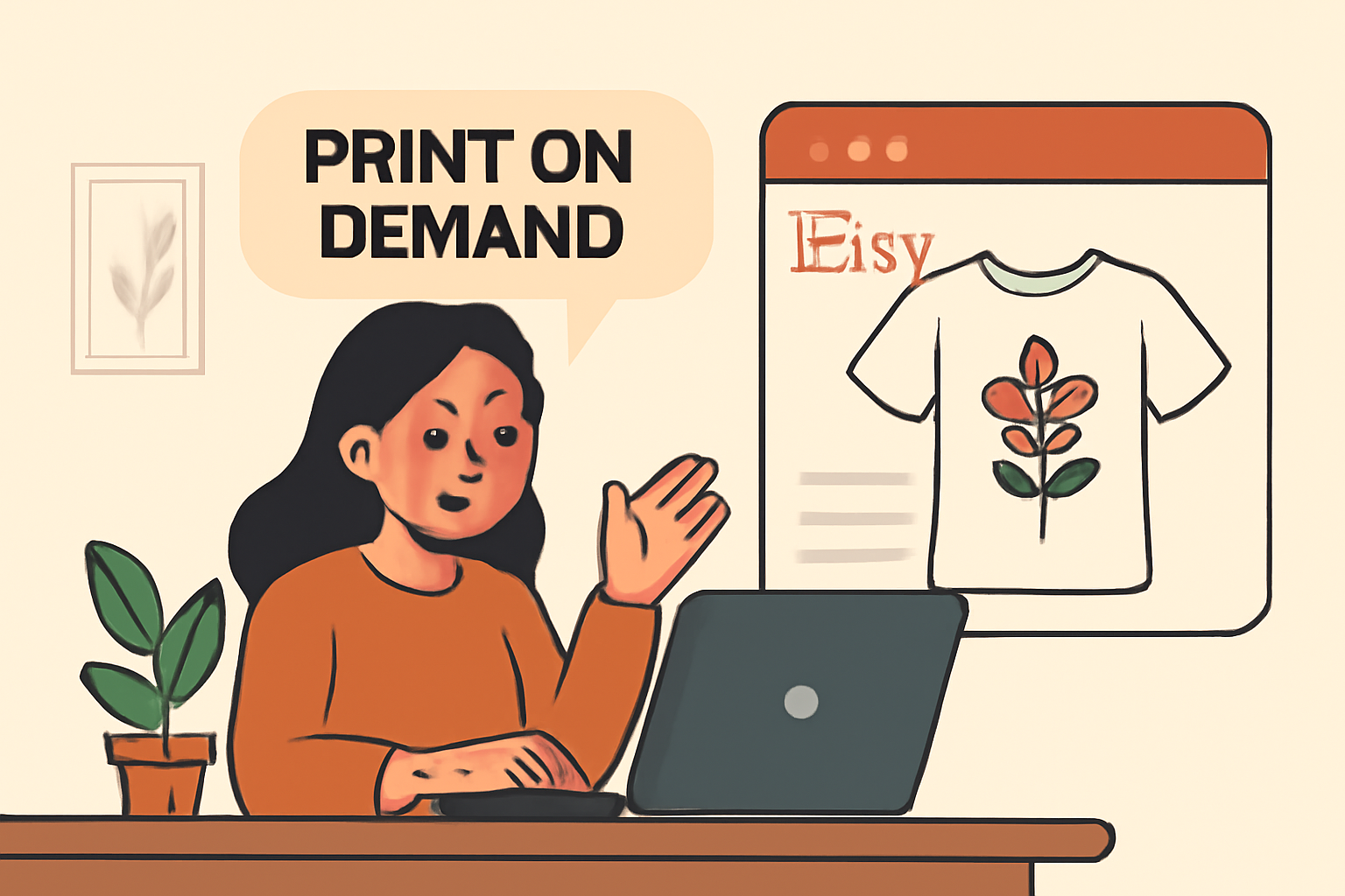Getting Started on Etsy Print on Demand When You're a Complete Beginner