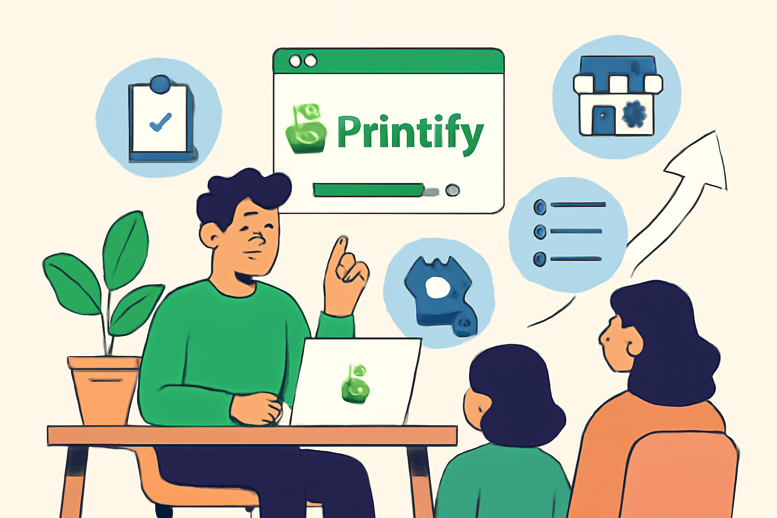 How to Set Up Printify for Your Coaching Business in 5 Steps