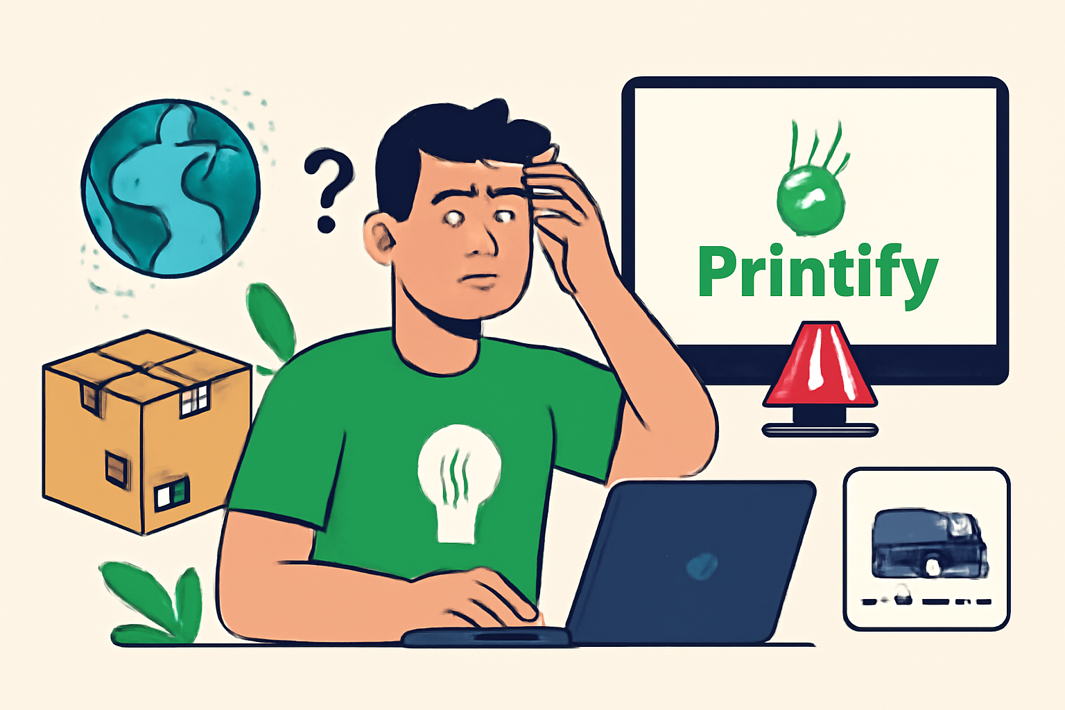 How to Fix Common Printify Shipping Issues