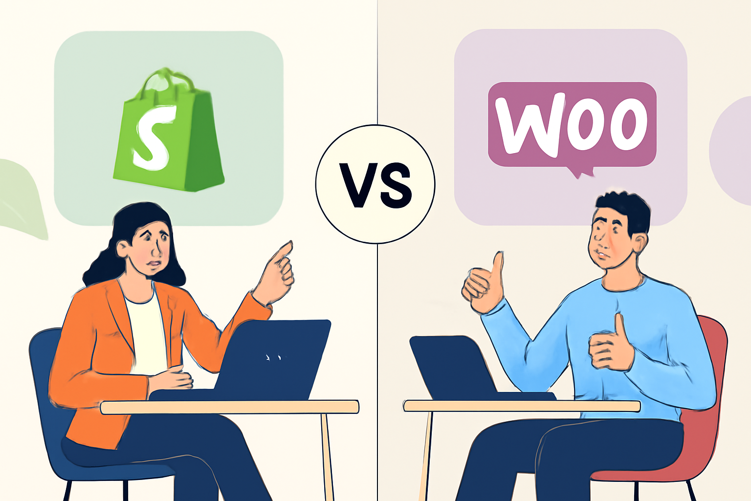 Comparing Shopify vs WooCommerce for Coaches