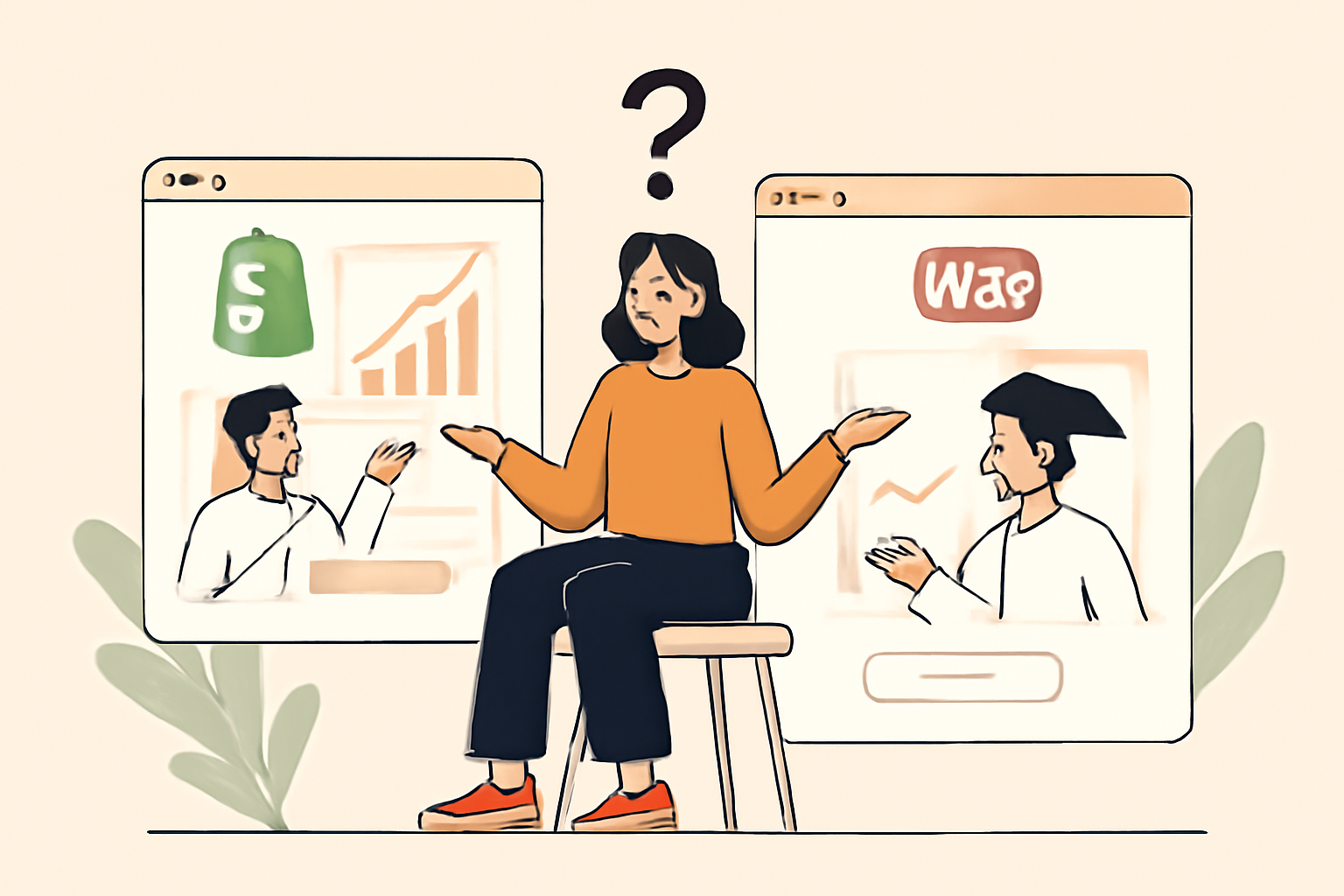 Comparing Shopify vs WooCommerce for Coaches