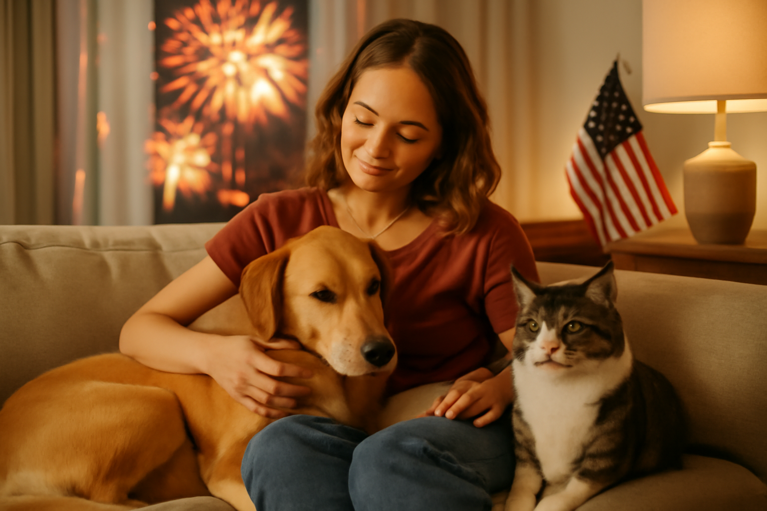 How to Keep Your Pets Calm and Happy This July 4th