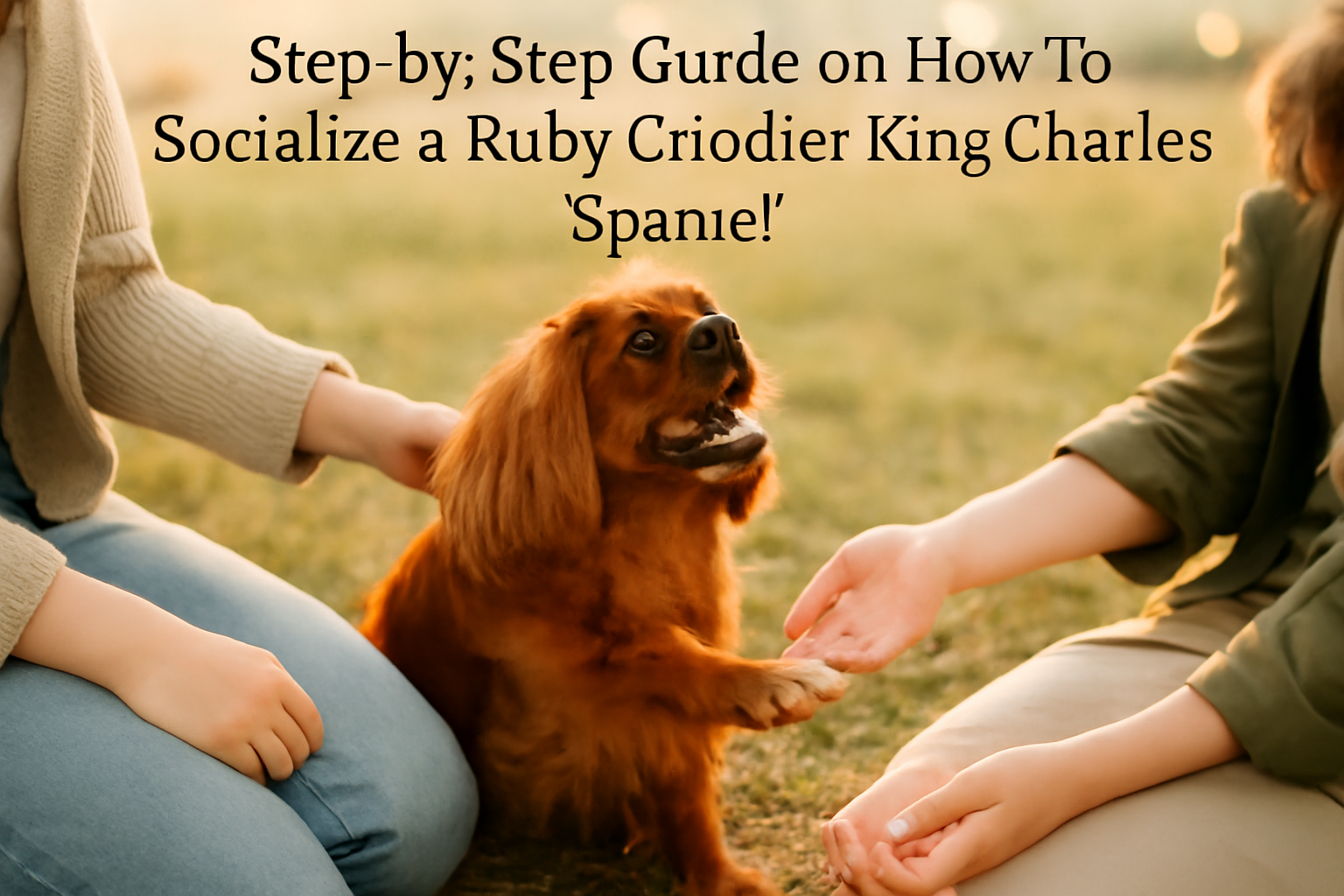 Step-by-Step Guide on How to Socialize a Ruby Cavalier King Charles Spaniel