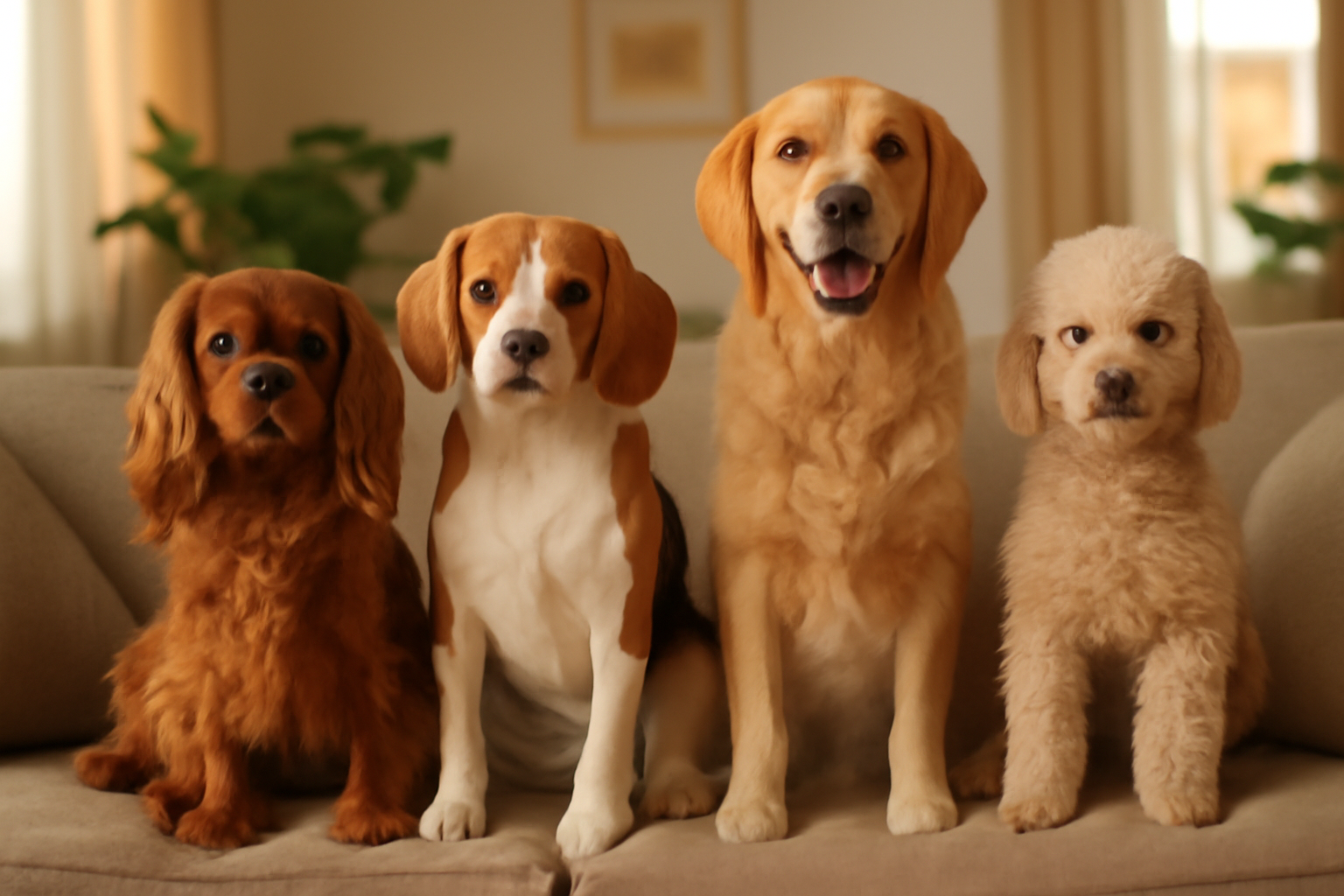 Ruby Cavalier King Charles Spaniel Compared to Other Breeds