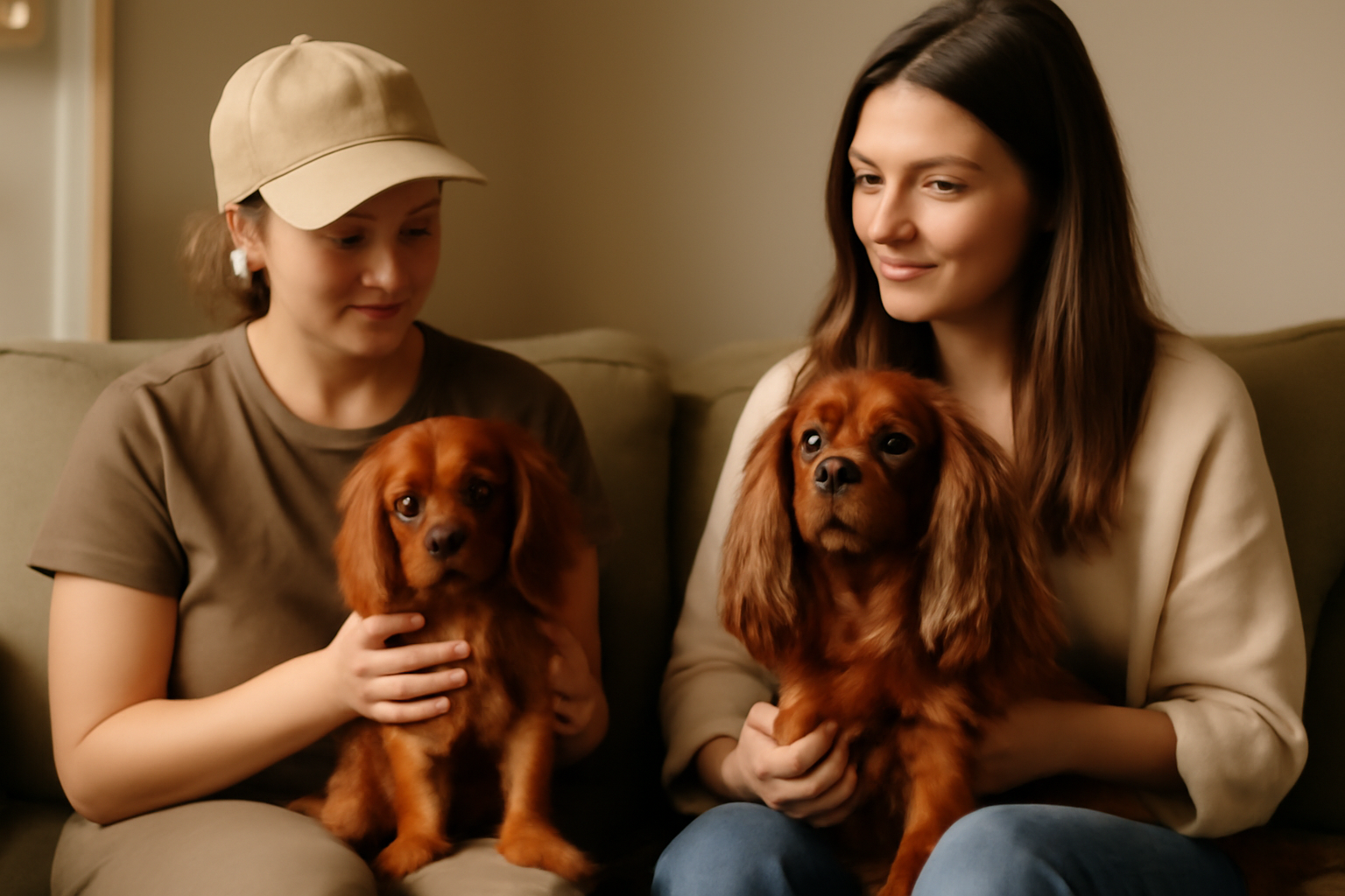 Comparing Beginner and Experienced Ruby Cavalier King Charles Spaniels