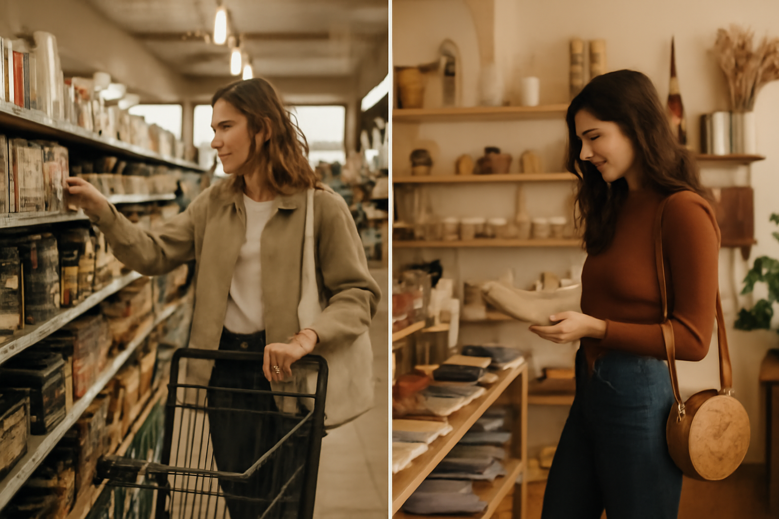 Comparing General Stores and Specialty Shops