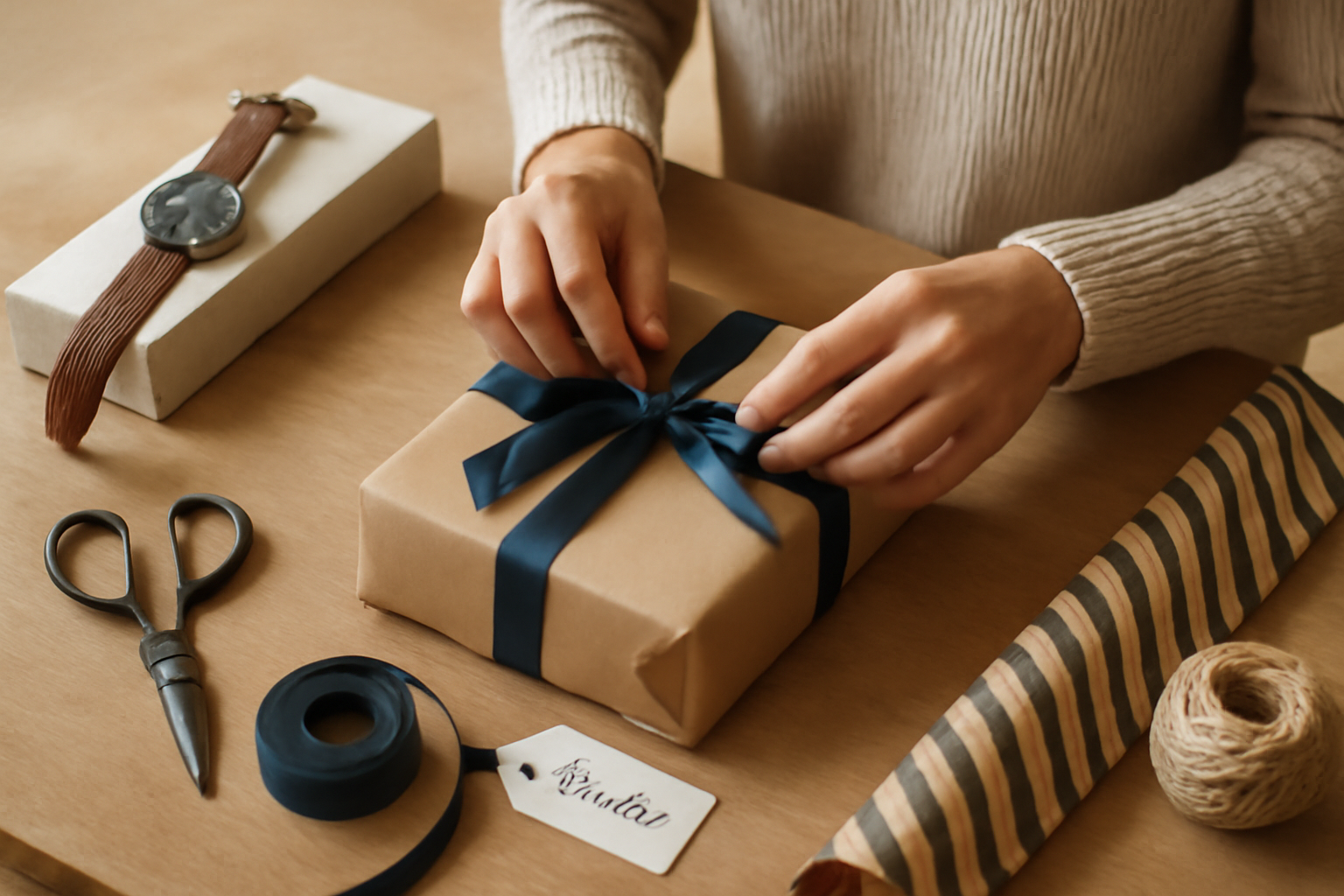 Step-by-Step Guide to Wrapping Personalized Gifts for Him
