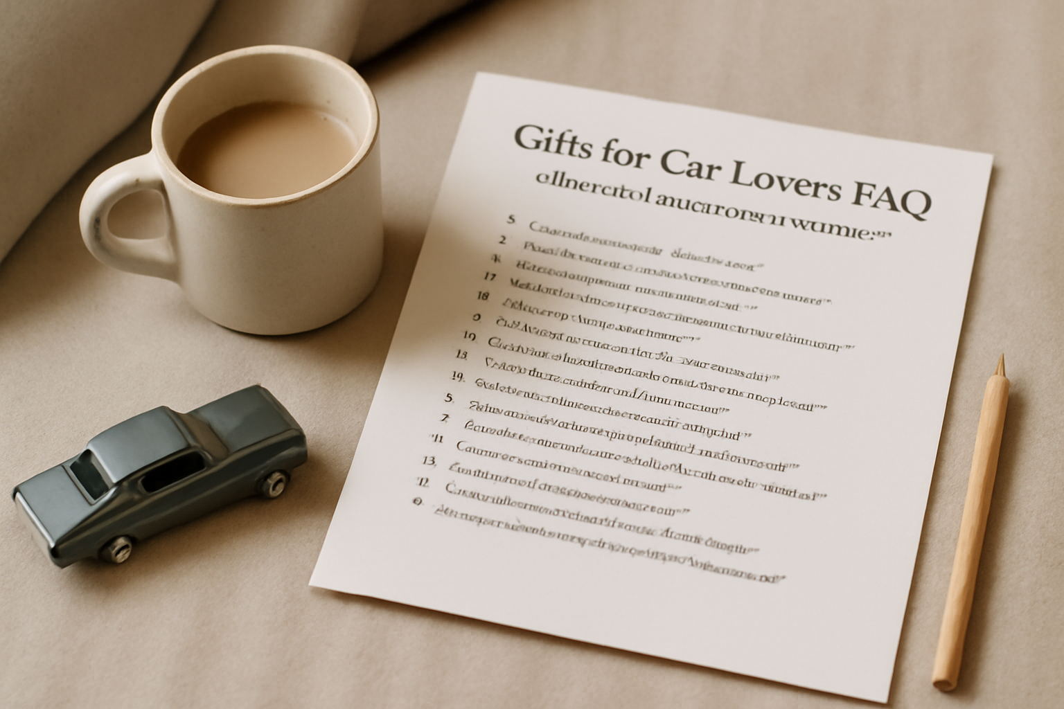 Gifts for Car Lovers FAQ: 12 Common Questions Answered