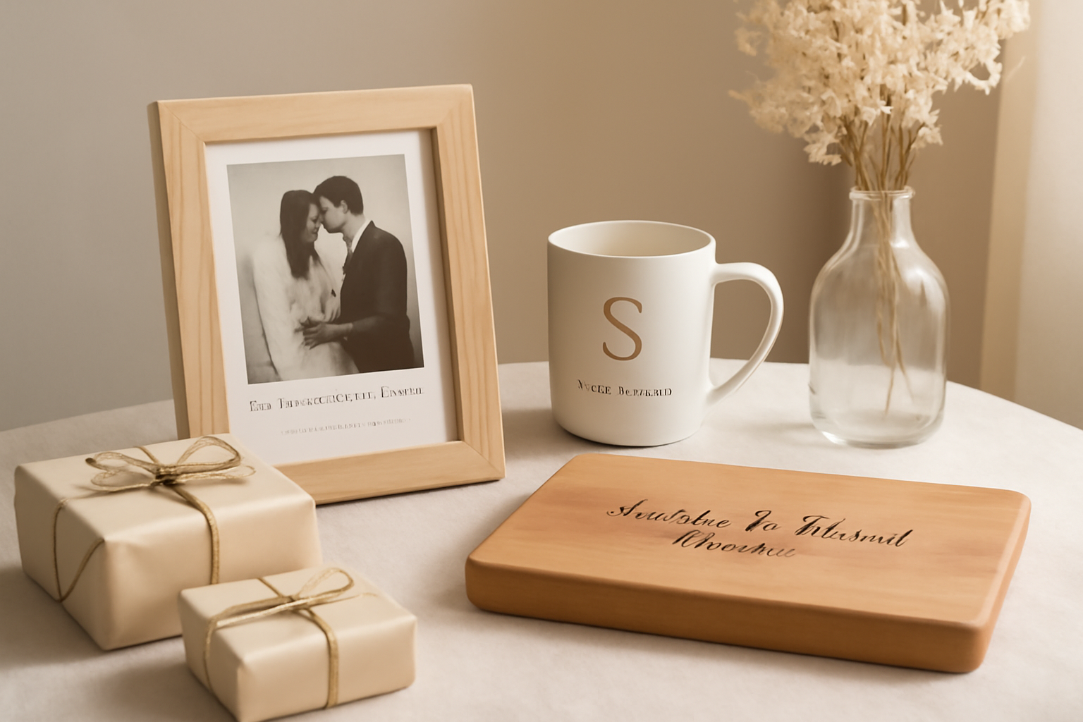 Personalized Wedding Gifts for Small Weddings: Thoughtful Ideas When You Want to Make It Special