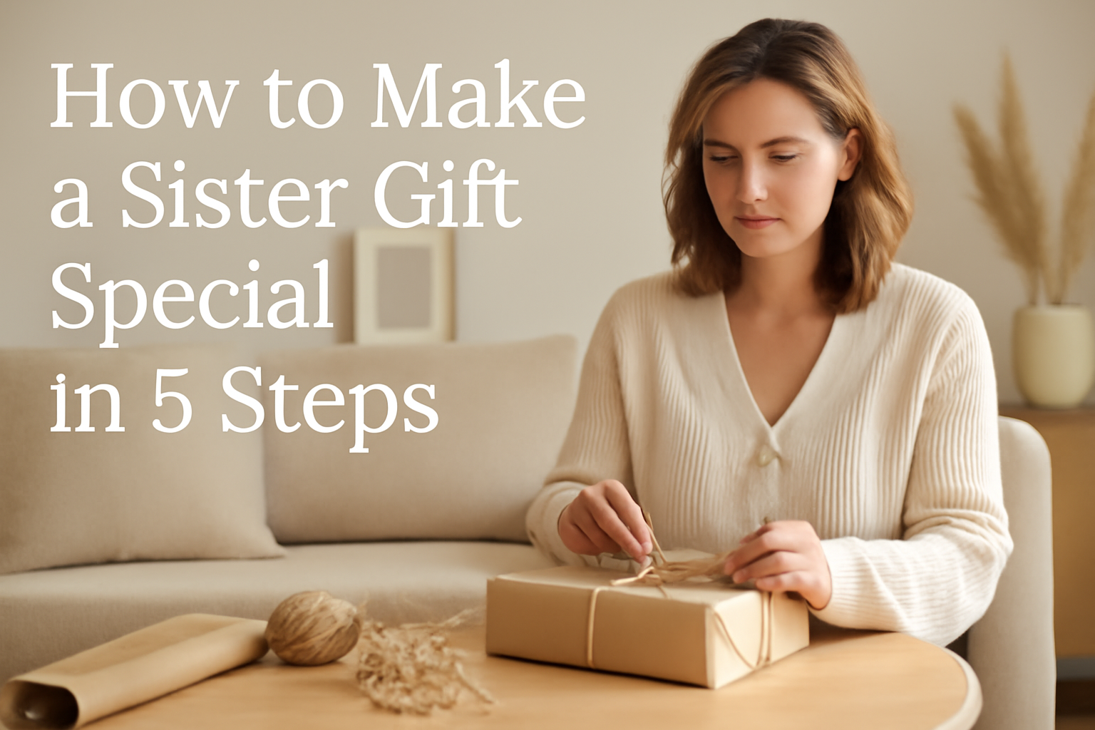 How to Make a Sister Gift Special in 5 Steps