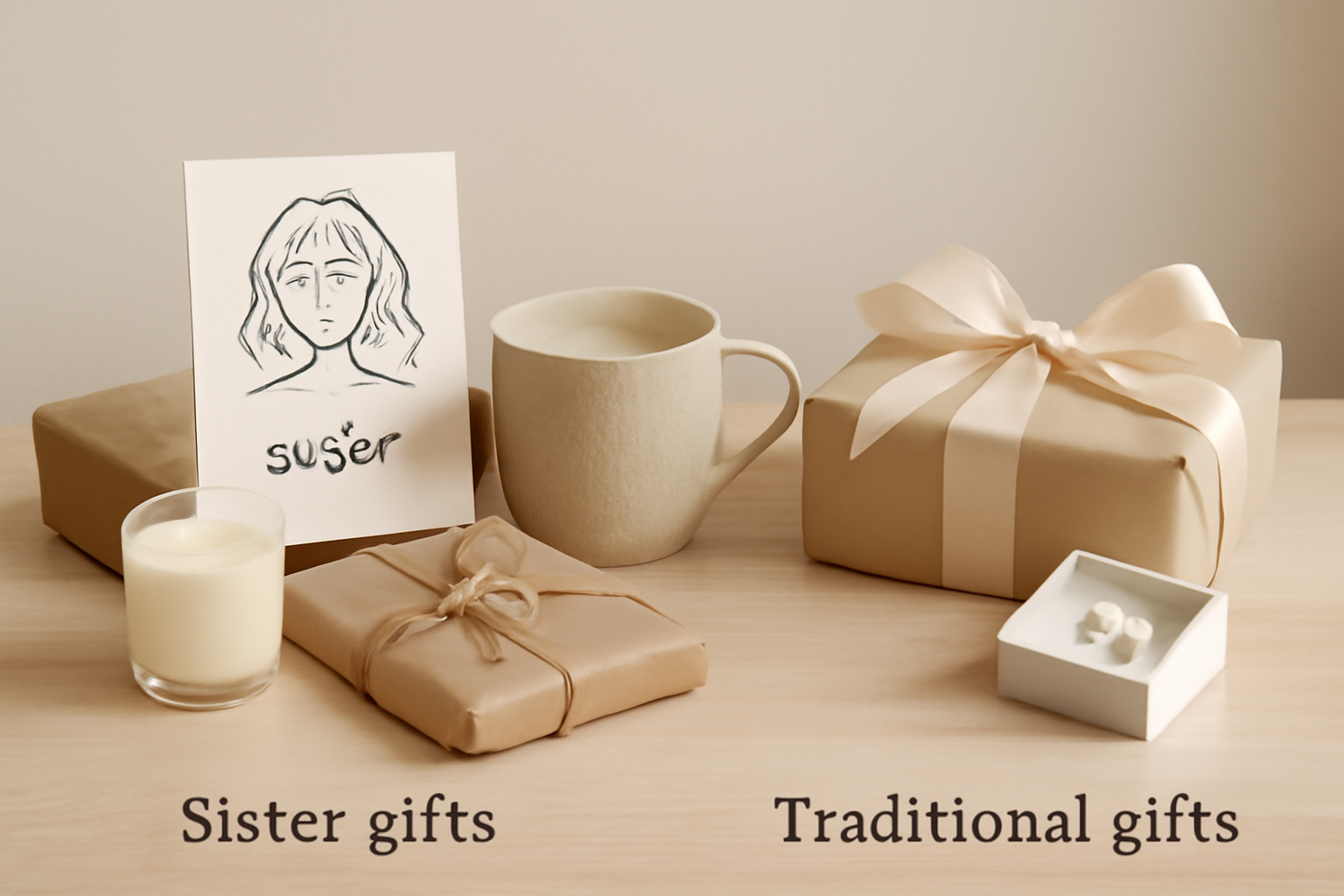 Comparing Sister Gift Ideas vs Traditional Gifts