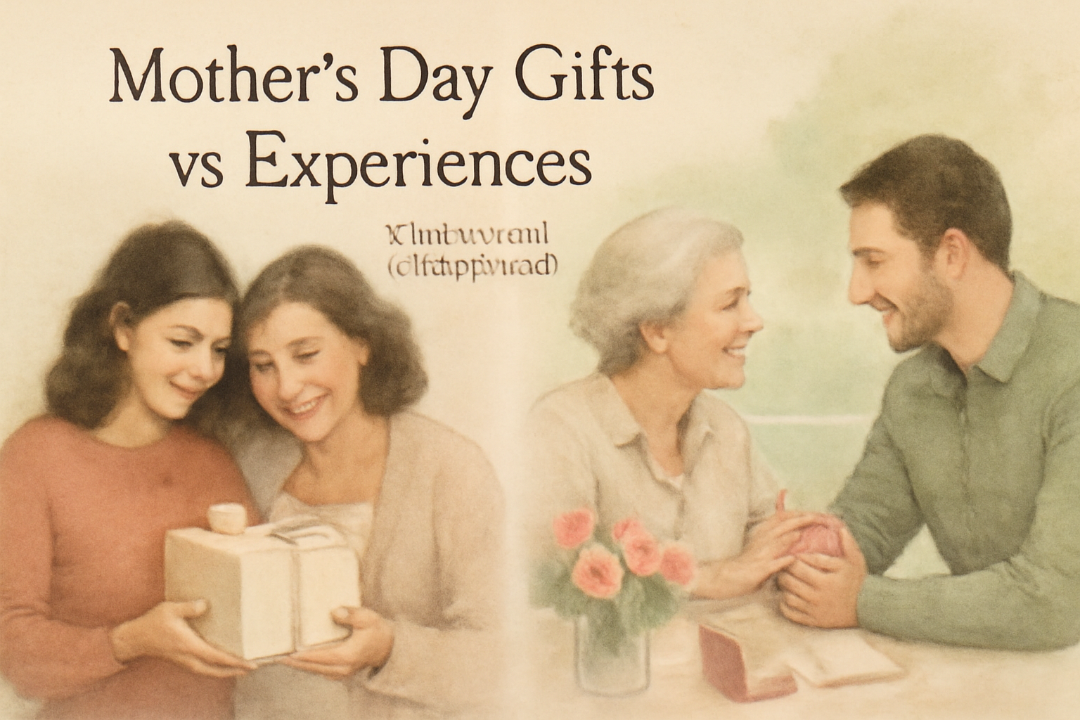 Mother's Day Gifts vs Experiences: A Thoughtful Comparison