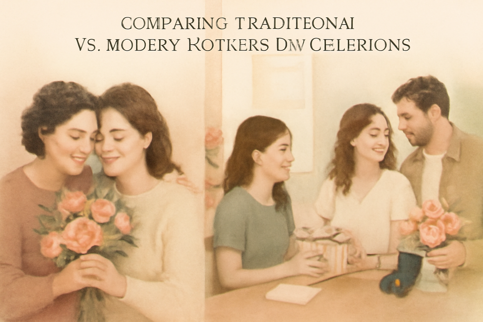 Comparing Traditional vs Modern Mother's Day Celebrations