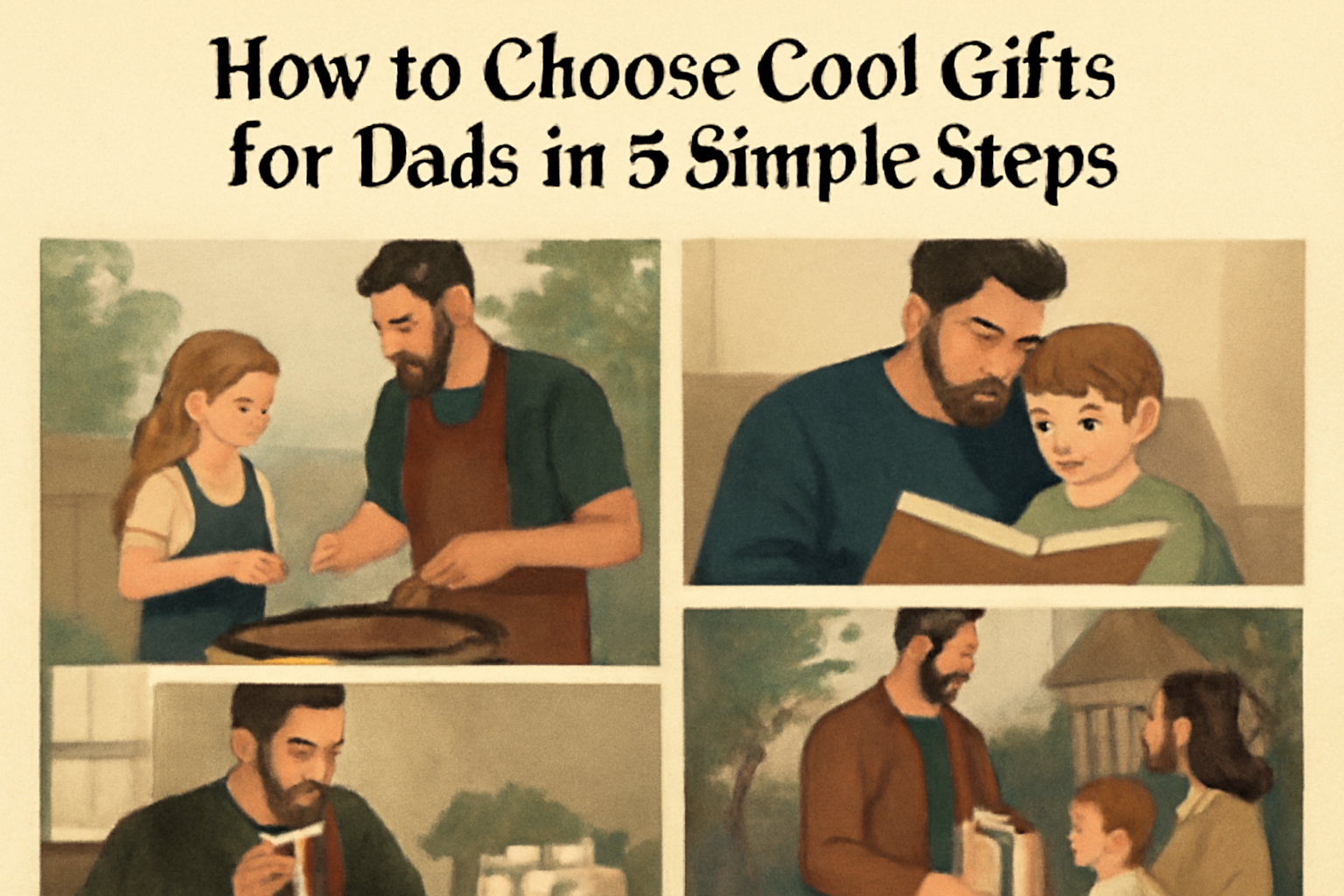 How to Choose Cool Gifts for Dads in 5 Simple Steps