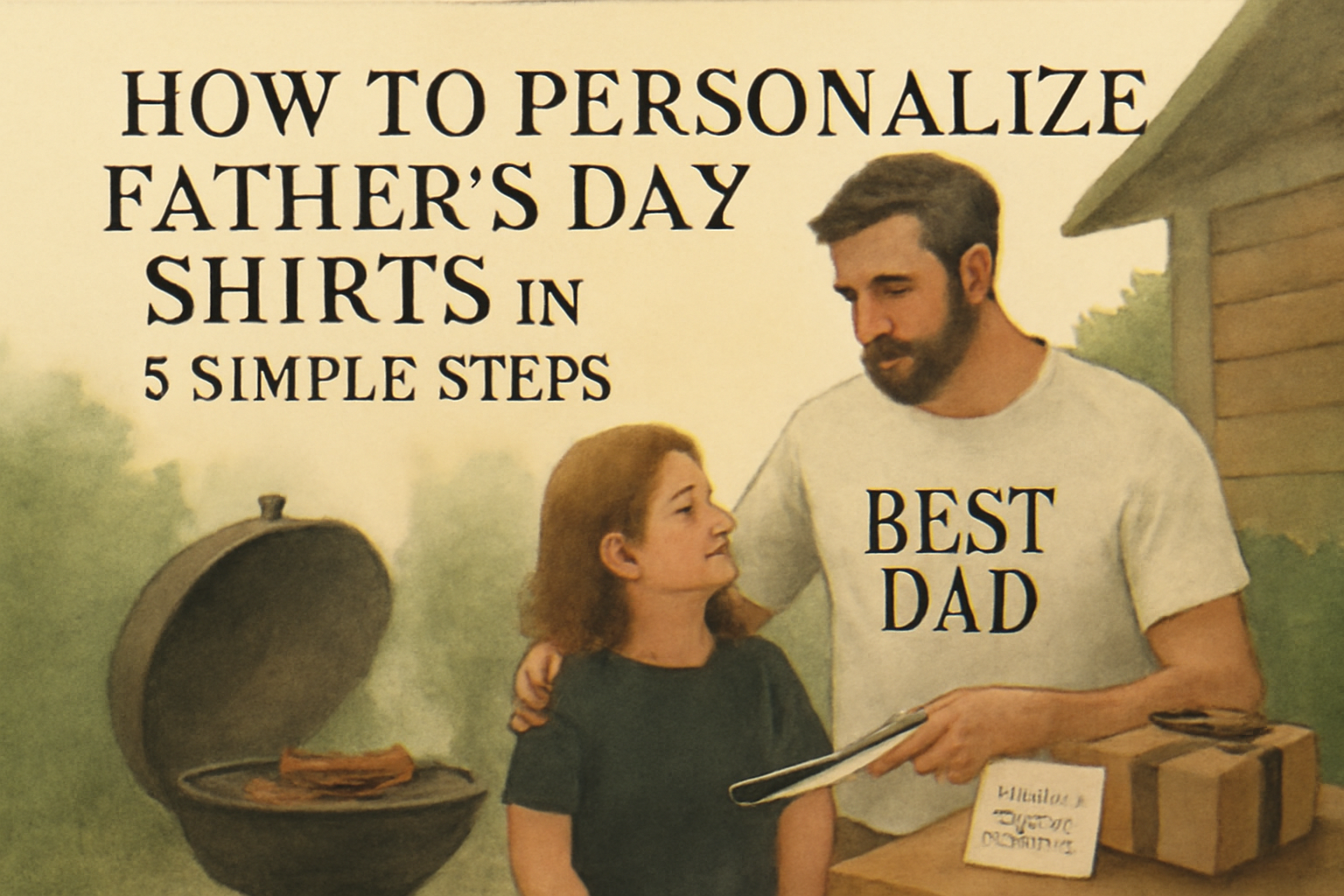 How to Personalize Father's Day Shirts in 5 Simple Steps