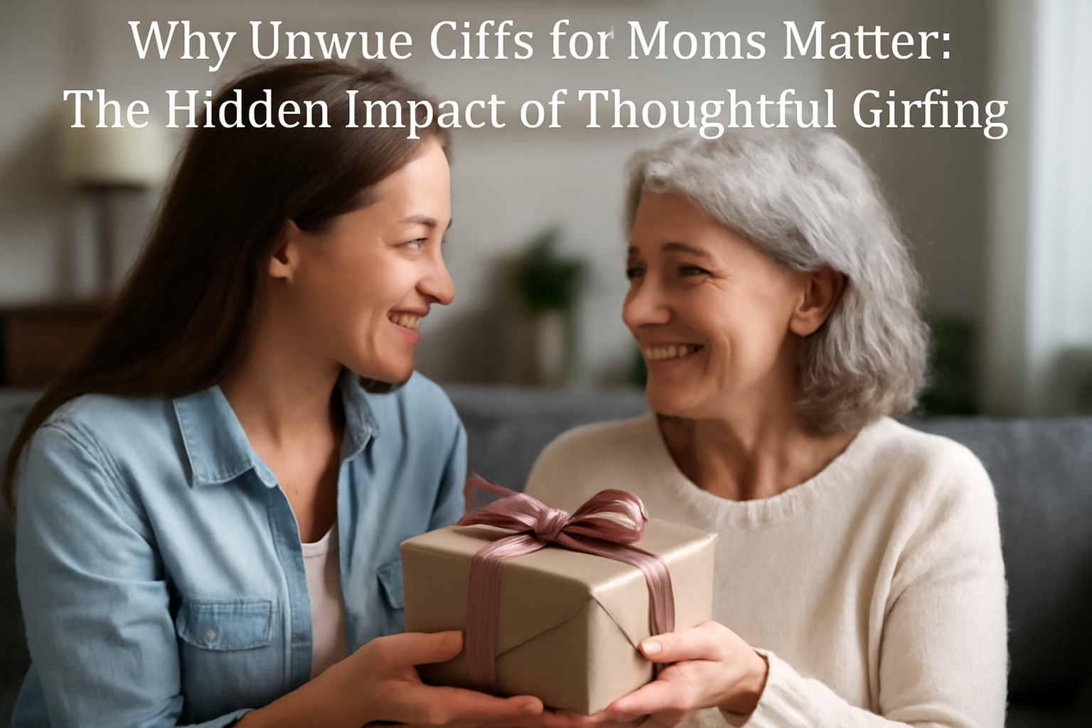 Why Unique Gifts for Moms Matter: The Hidden Impact of Thoughtful Gifting