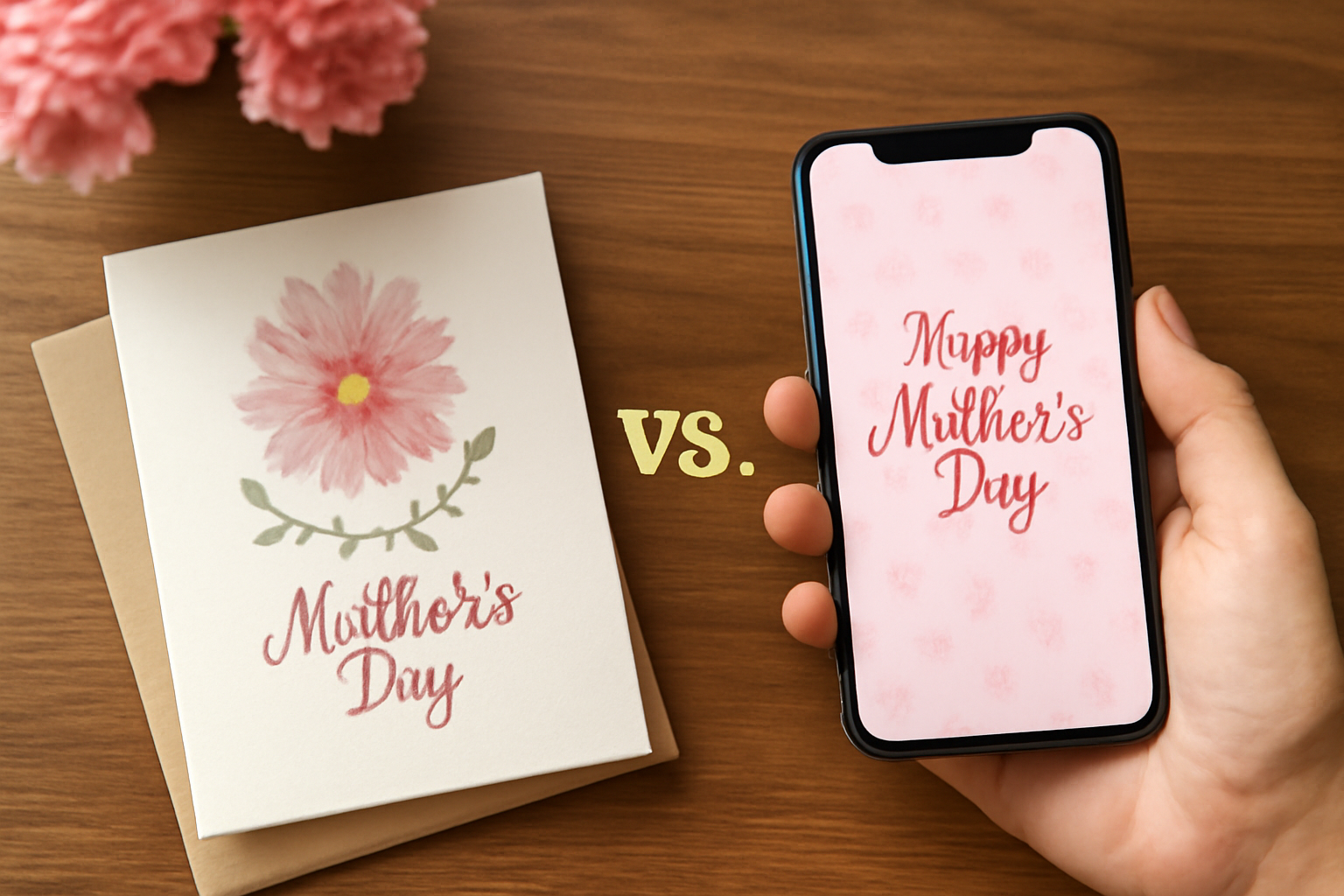 Mother's Day Cards vs E-Cards: Which is Right for You?