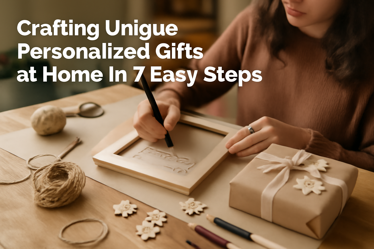 Crafting Unique Personalized Gifts at Home in 7 Easy Steps