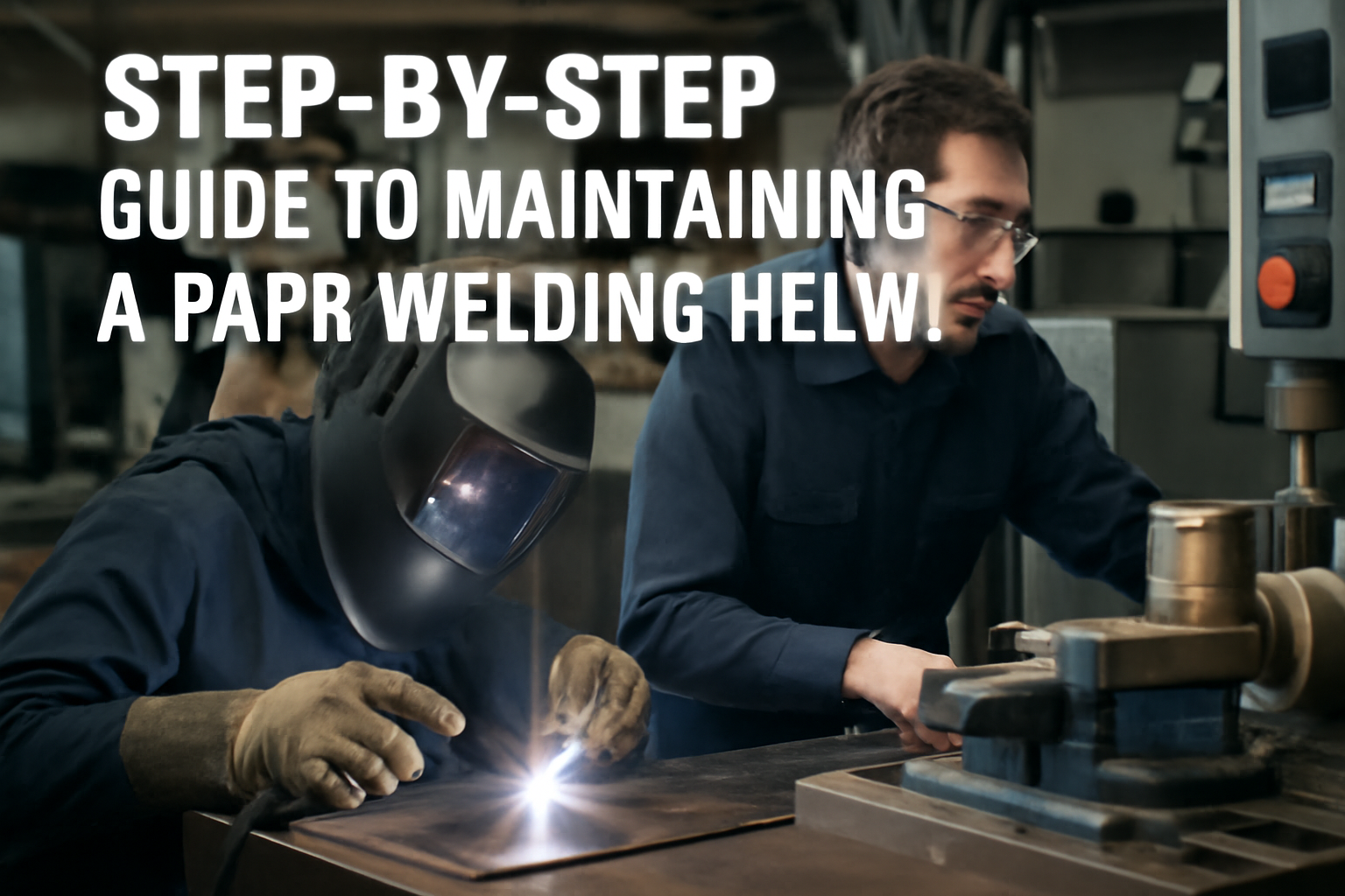 Step-by-Step Guide to Maintaining a PAPR Welding Helmet