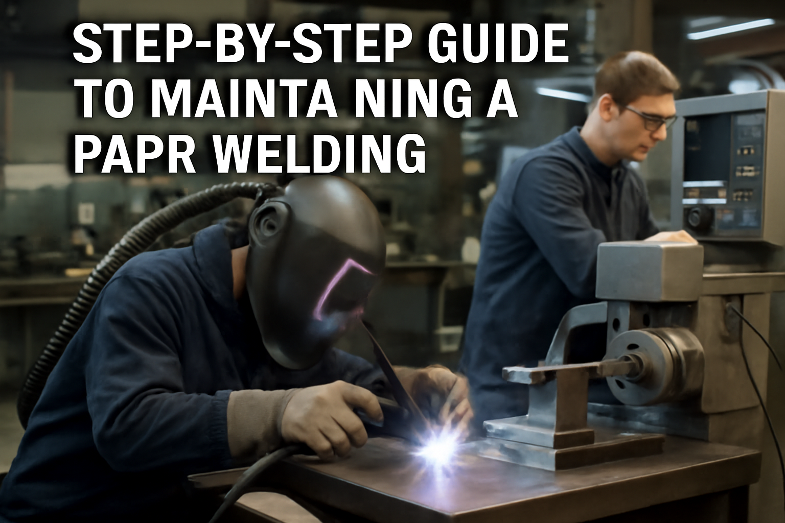 Step-by-Step Guide to Maintaining a PAPR Welding Helmet