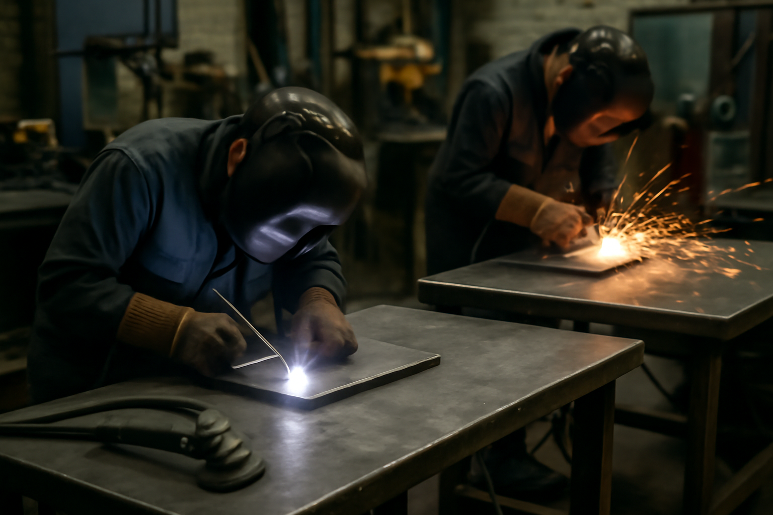Comparing Beginner vs Expert TIG Welding Methods