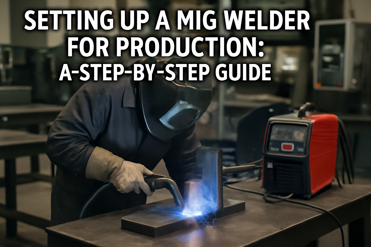 Setting Up a MIG Welder for Production: A Step-by-Step Guide
